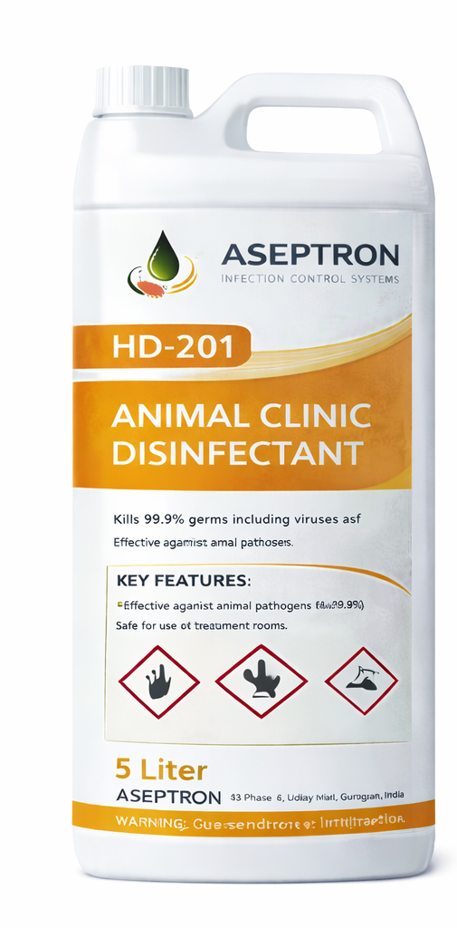Animal clinic surface disinfectant